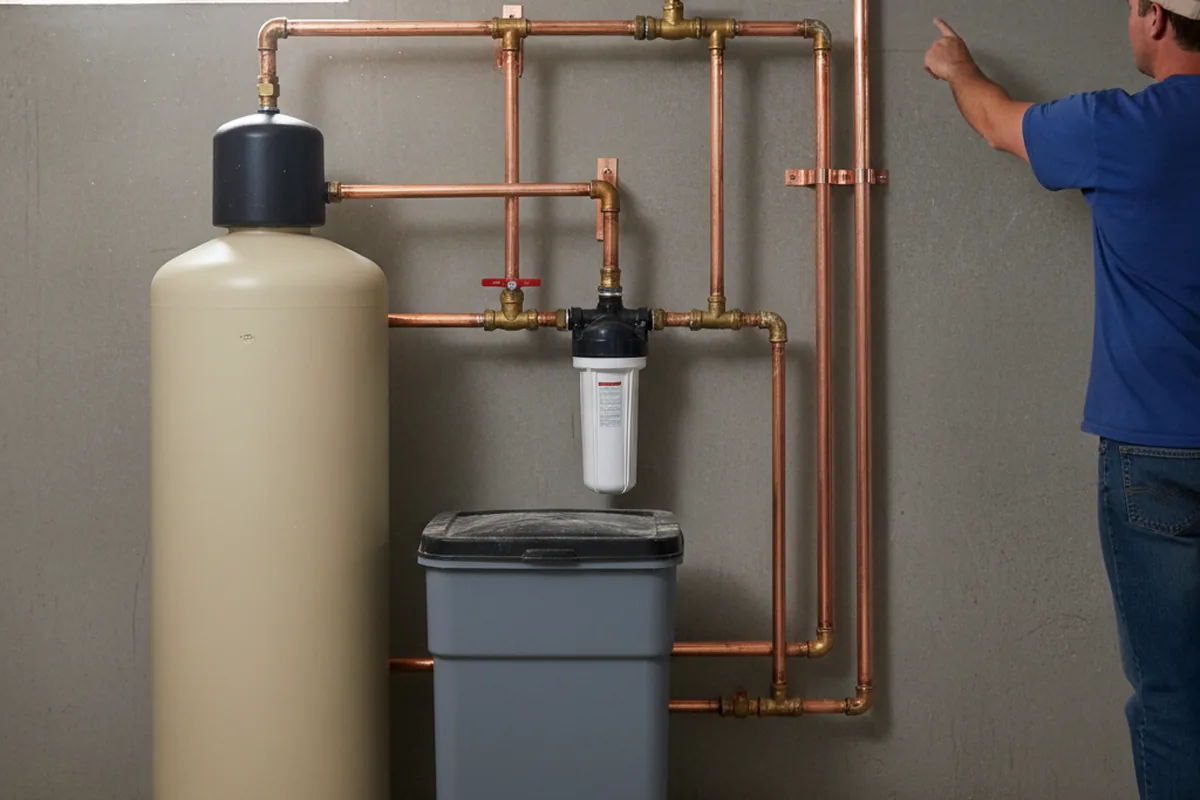 Whole-house water treatment system installed in Quantico